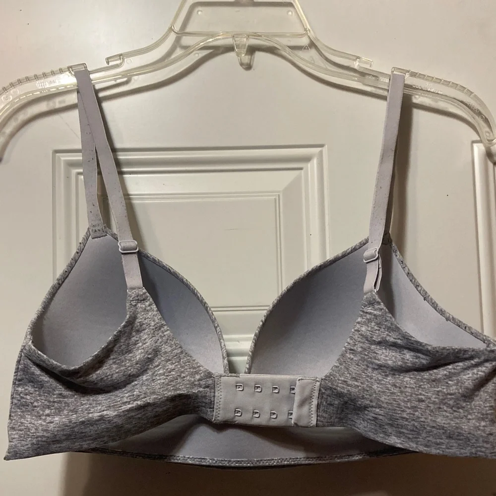 Soma Everyday Padded Wireless Bra in Heather Gray 36C‎